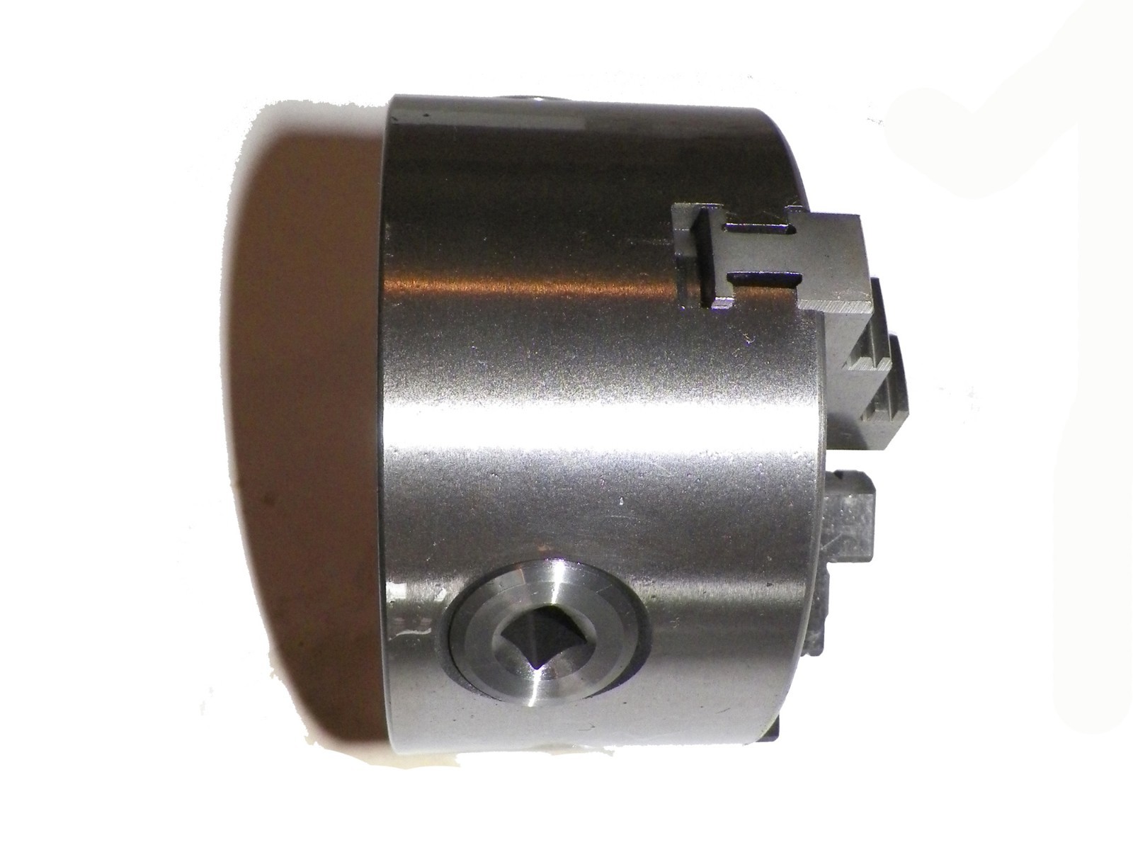 4" 3 Jaw Self Centering Lathe Chuck MT3 Shank (ROTATING Triple Ball Bearing)