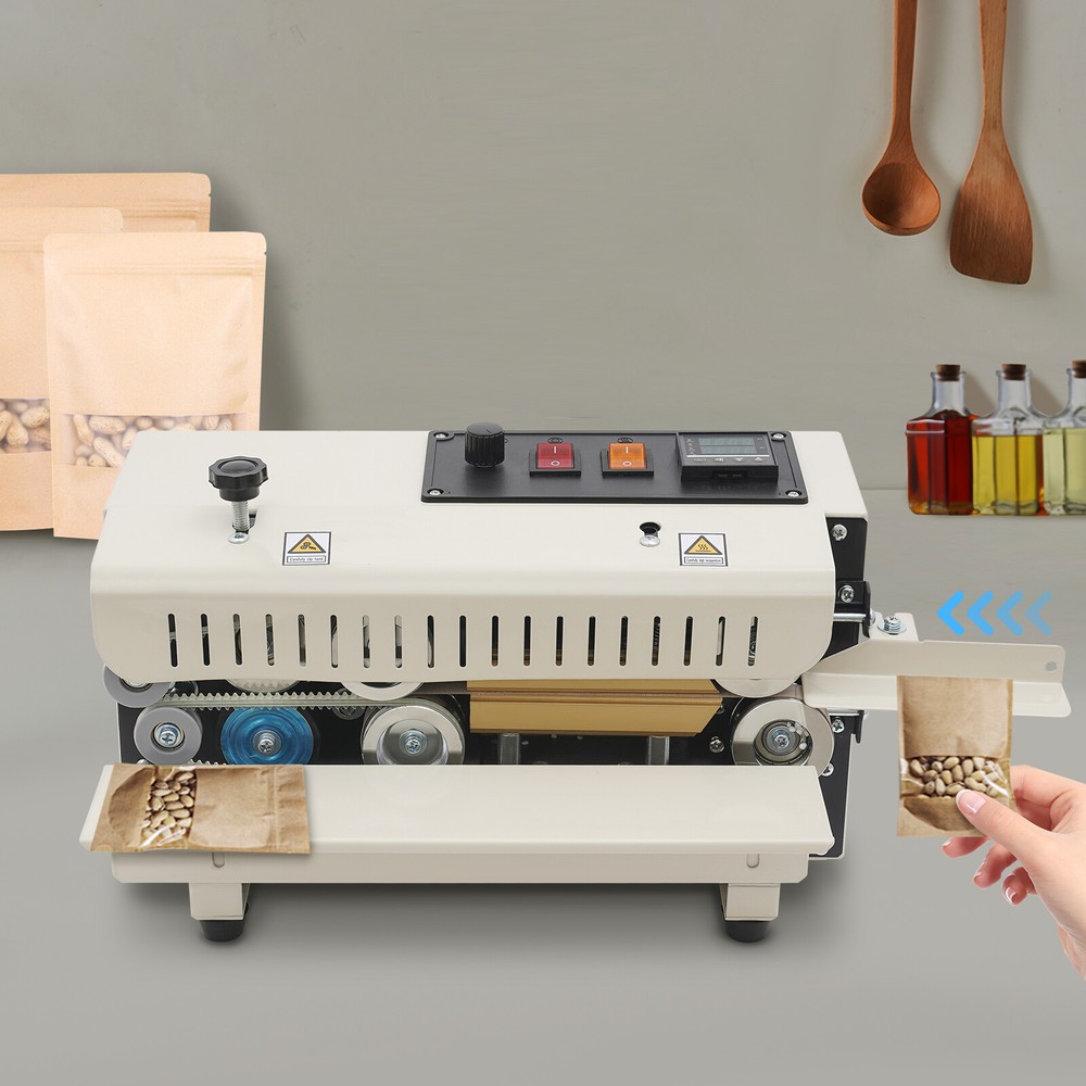 Automatic Continuous Sealing Machine Horizontal Bag Sealer Heat Sealing Machine