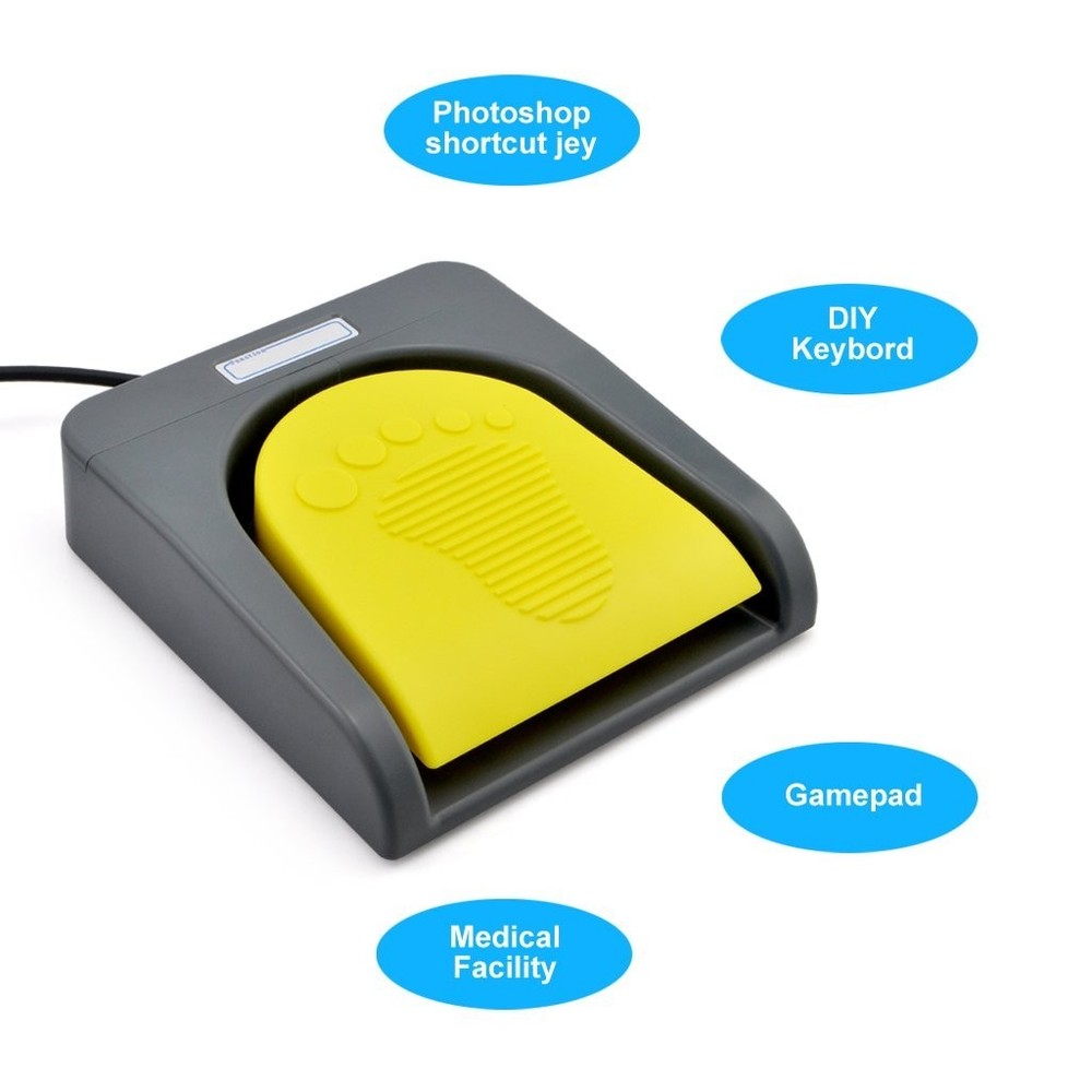 Mechanical Foot Switch for Key Commands