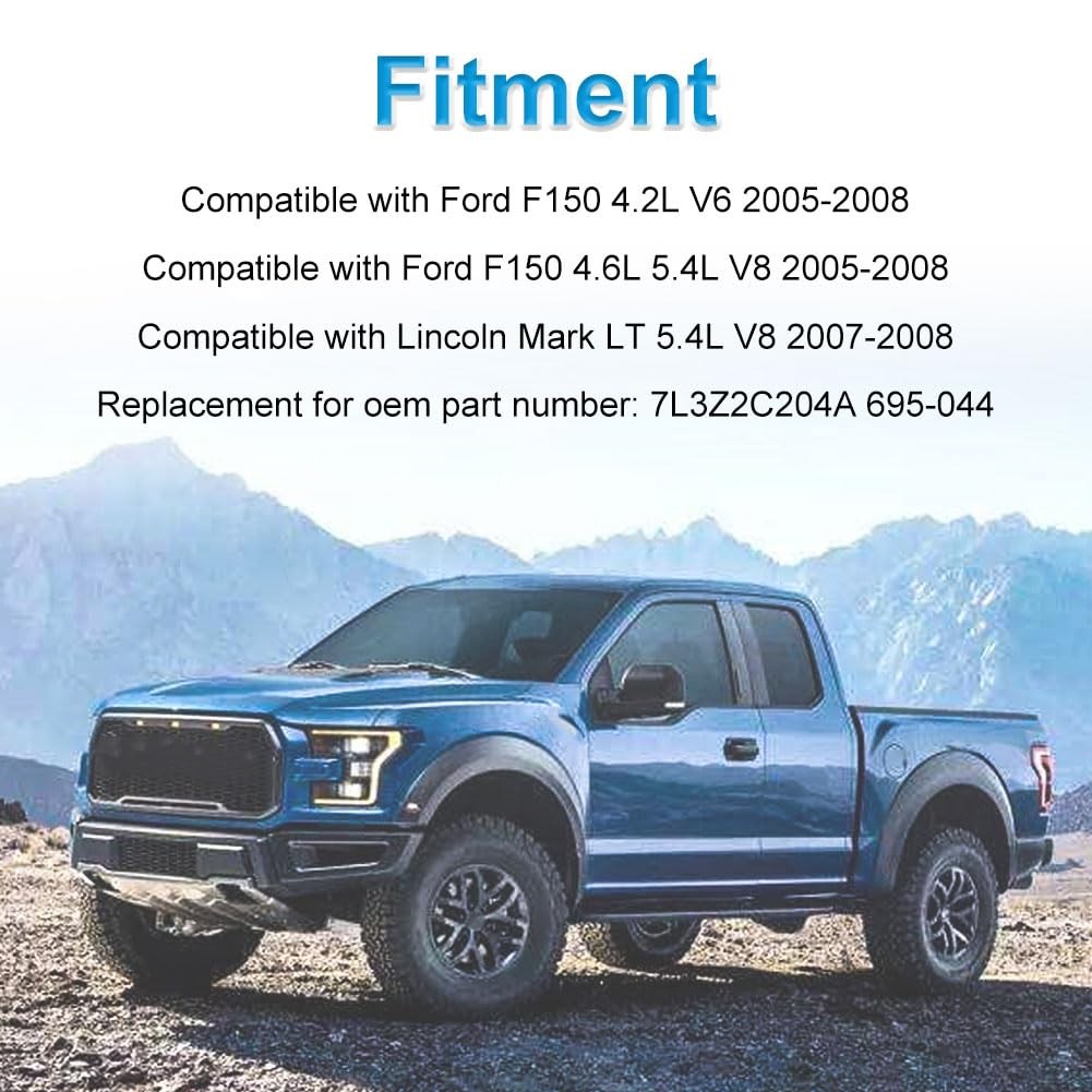 Compatible with 1 Pair Front Left & Right ABS Wheel Speed Sensor Ford F150 20...