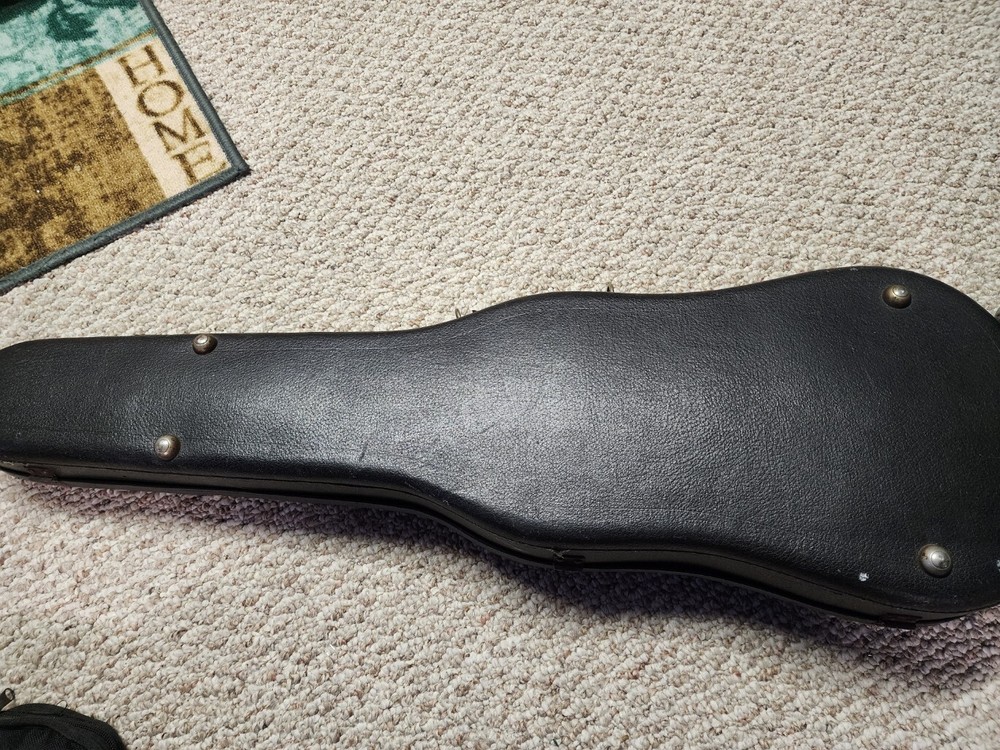 Vintage violin hard case