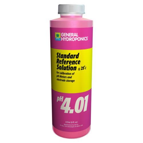 General Hydroponics pH 4.01 Calibration Solution, 1 Qt.