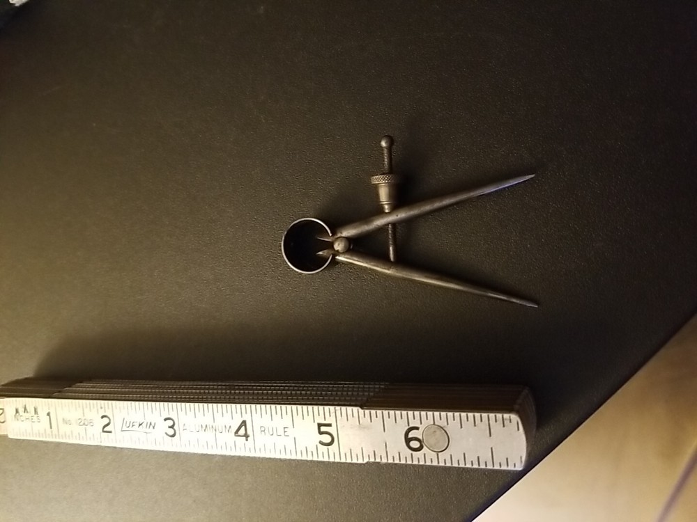 Antique Lufkin Rule Co. Mini Caliper