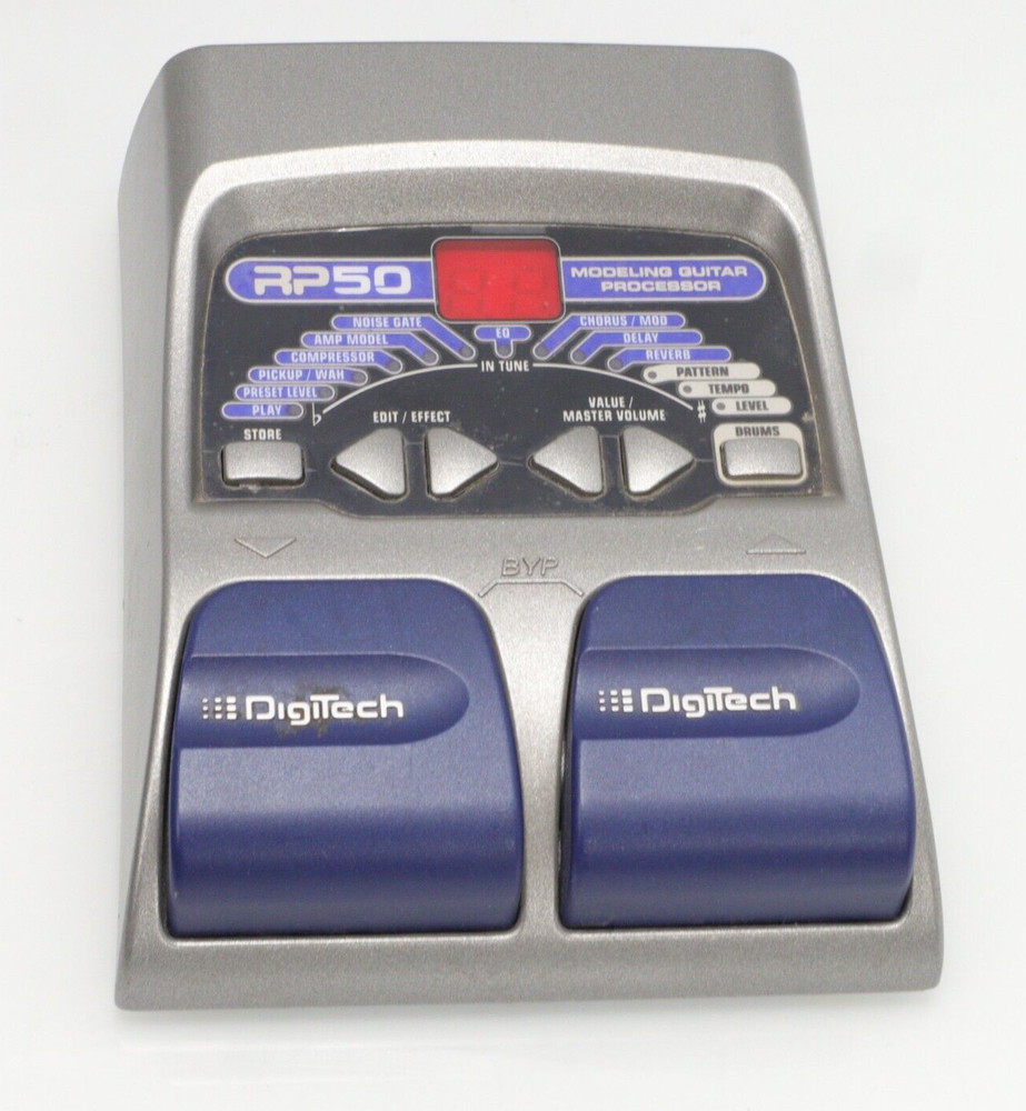 DigiTech RP50 Modeling Guitar Processor - Untested Not Working