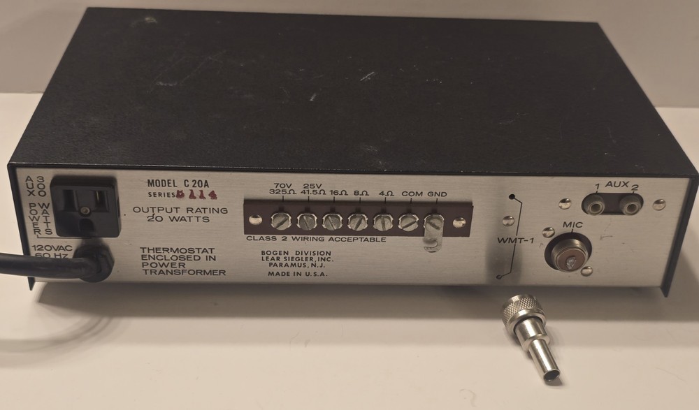 Bogen Challenger Solid State Model C-20A Amplifier (READ)