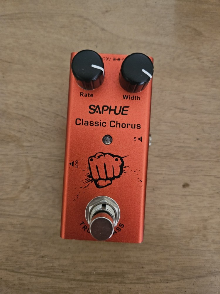 Classic Chorus Guitar Effect Pedal True Bypass