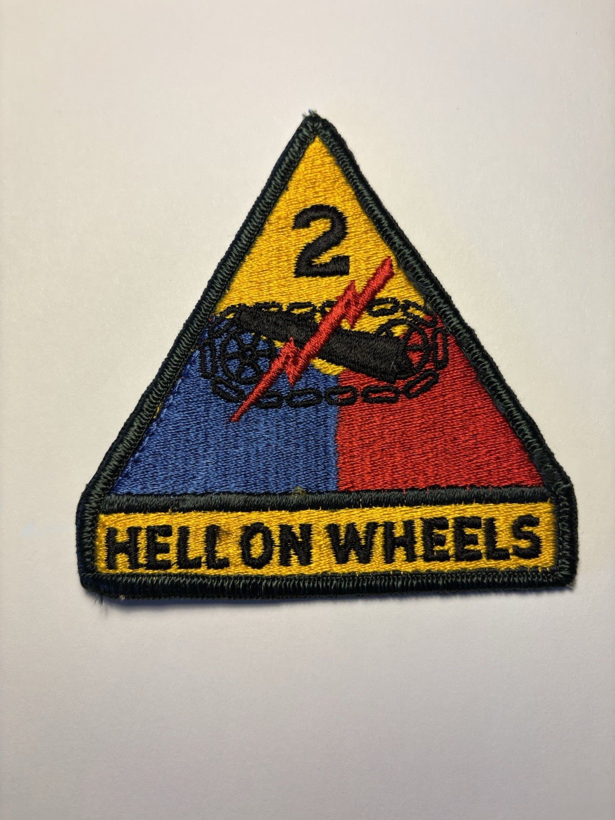 2nd Armored Division U.S. Army Shoulder Patch Insignia