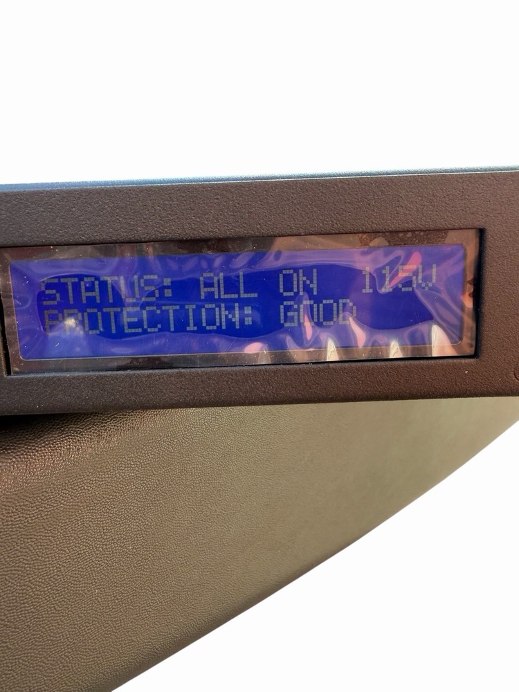 SurgeX SEQ-1U Programmable Sequencer Surge Eliminator 120V/20A Remote Key Lock