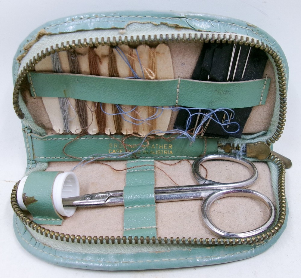 3 Vintage Sewing Kits