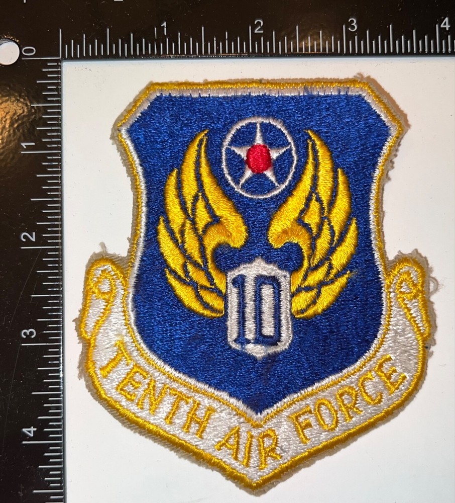 Cold War USAF US 10th Air Force Patch