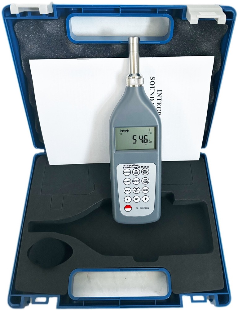Integrating Sound Level Meter with Integration Statistical Functions 25~130dB(A)