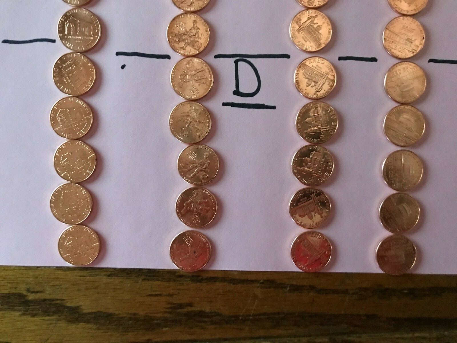 (5) Complete 8 pc Set Lincoln 2009 Cent Penny P&D 40 Coin UNC Bicentennial roll