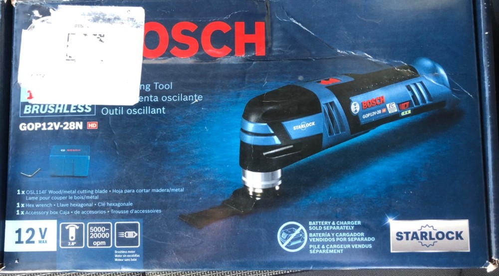 Bosch 12-Volt Max Brushless Oscillating Tool GOP12V-28N ( tool only)