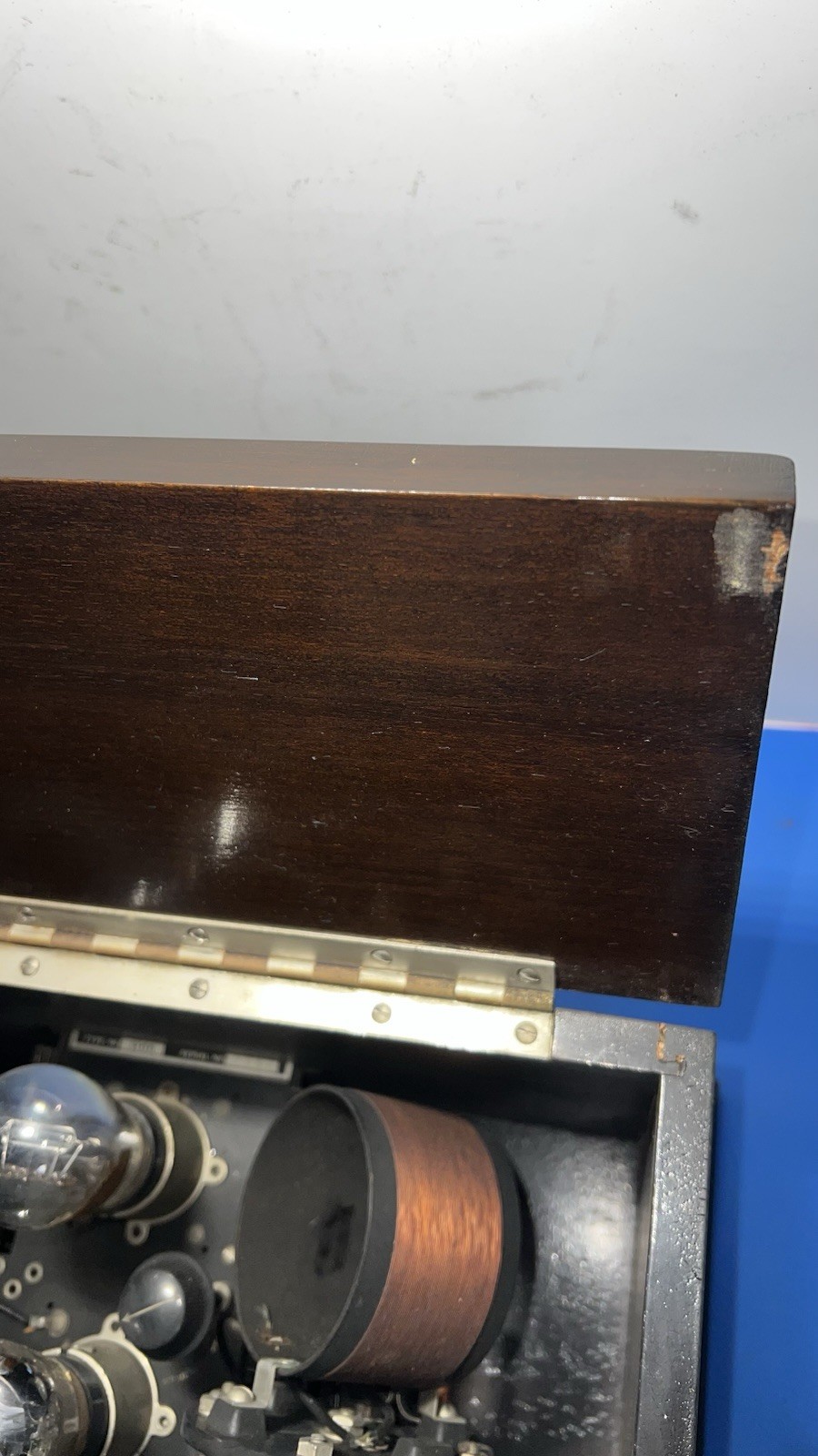 Vintage 1920s Day-Fan OEM-7 Tube Radio Receiver Untested Good Condition