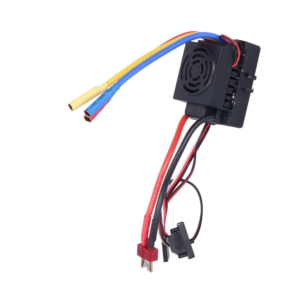 60A RC Brushless Waterproof Electronic Speed Controller ESC for 1/10 Remote