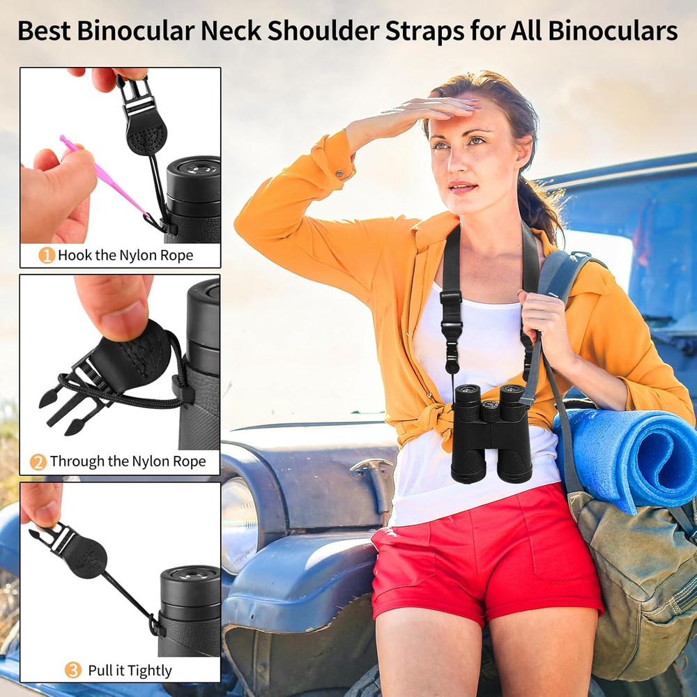 5 Pack Universal Shoulder Strap, Replacement Nylon Neck Lanyard, Comfortable Adj