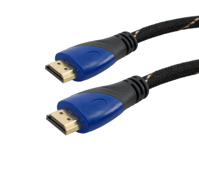 4K HDMI Premium Braided Cable 60Hz 1080P HDTV 3D PC PS5 1.5FT-50FT Multi-Pk LOT