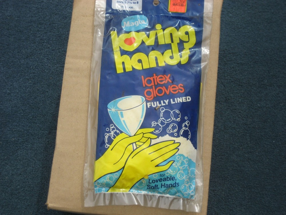 Latex Gloves medium size 7 1/2 to 8  Fully Lined