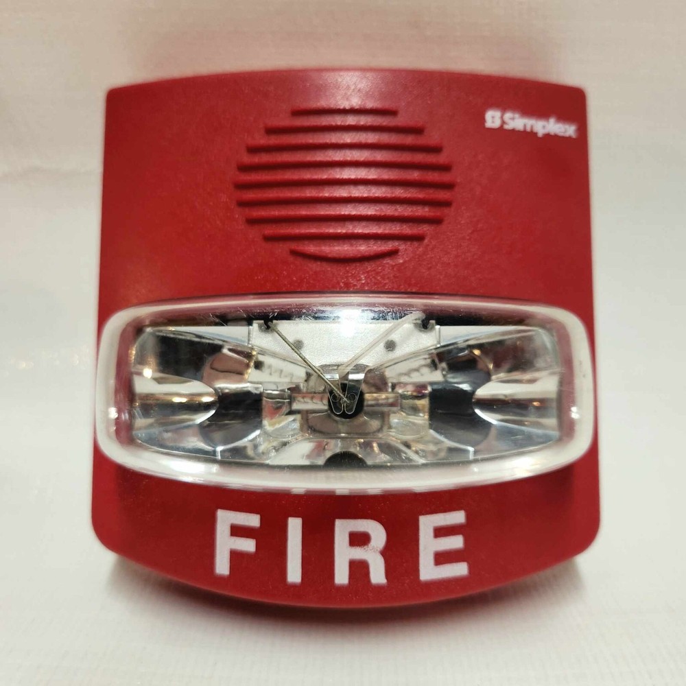 Simplex 4904-9332 TrueAlert Non-Addressable SmartSync Fire Alarm Wall Strobe