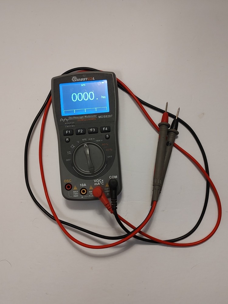 MUSTOOL Oscilloscope Multimeter MDS8207