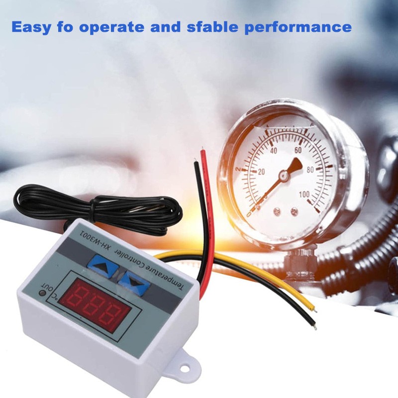 4x AC110-220V Digital Temperature Controllers Incubator Thermostat Switch Probe