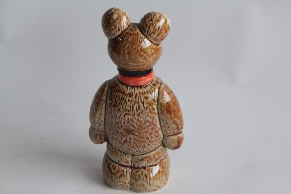 Figurative ceramic bear bottle (71664)