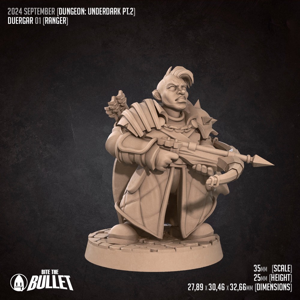 Duergar A - Monster - Bite the Bullet - Dungeons and Dragons