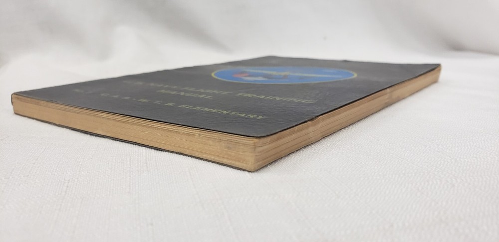 1943 WWII U.S. Naval Flight Trainee Basic Book No 1, Air Force Pilot Instruction