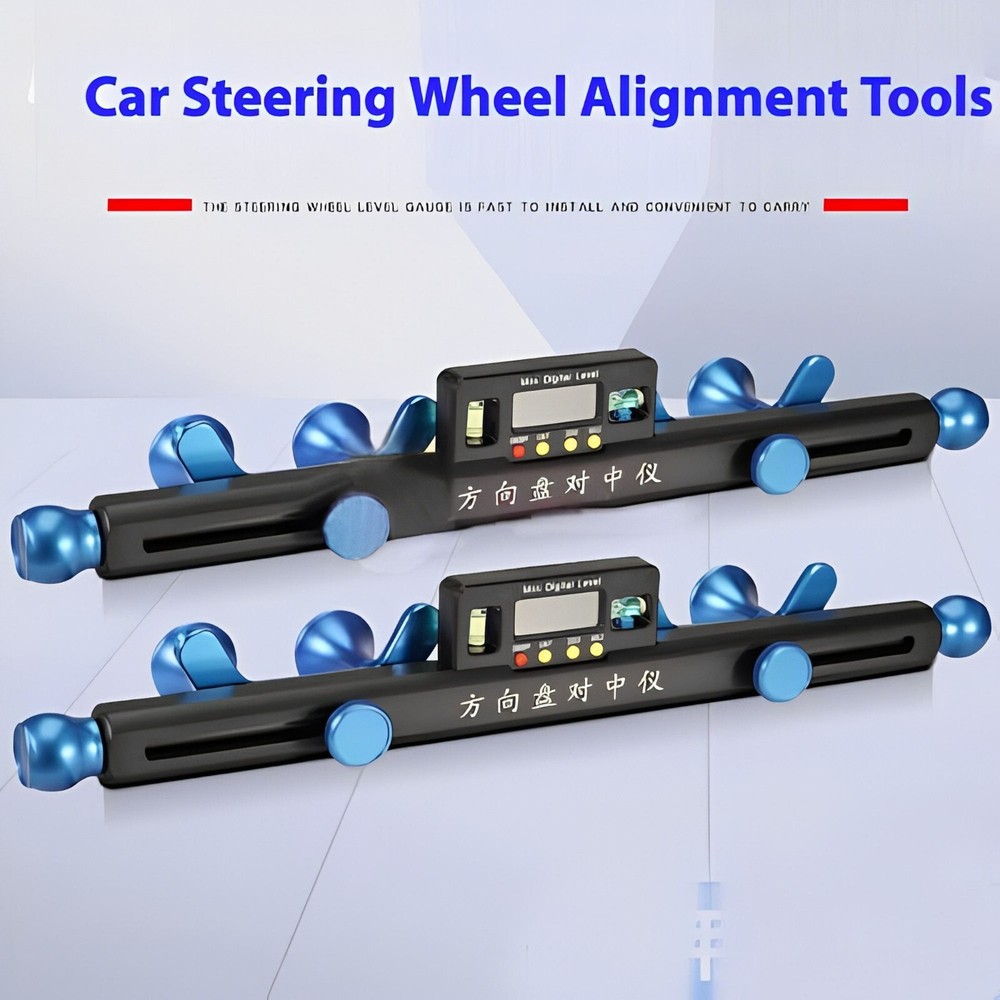 Four Wheel Alignment Steering Wheel Aligner Electronic Display Leveler