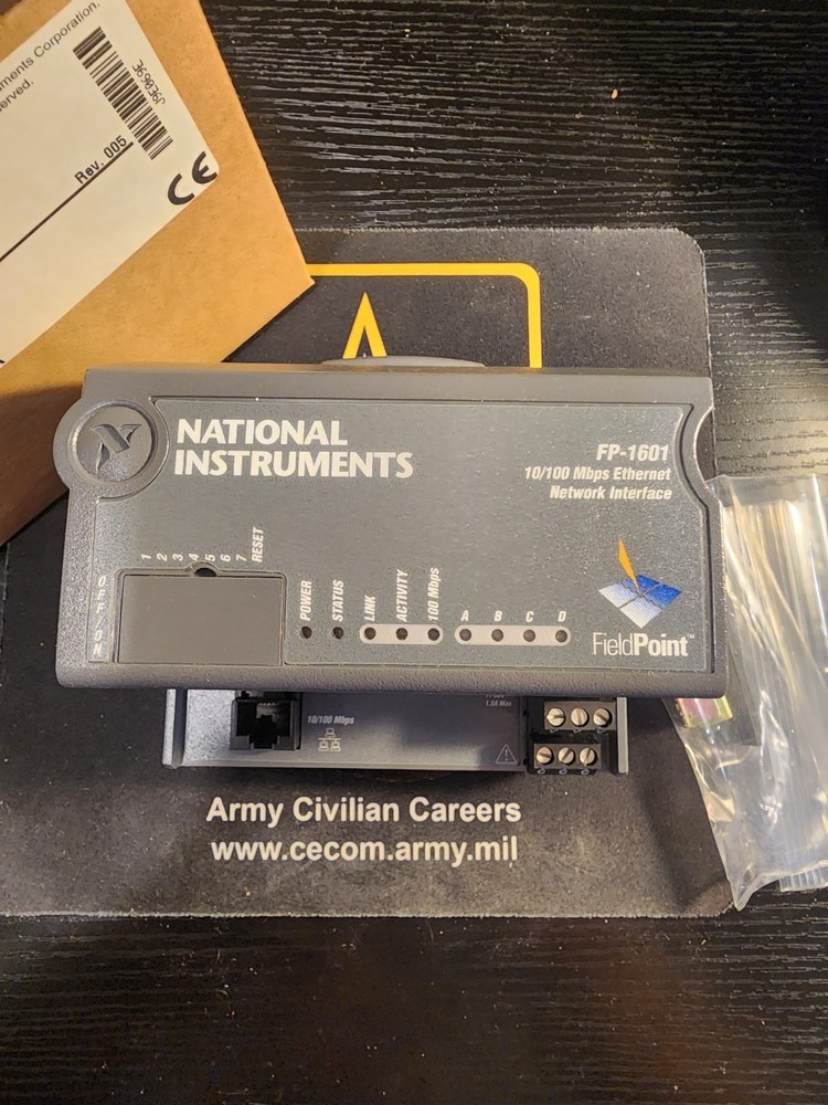 NI FP-1601 Network Ethernet Interface for Fieldpoint