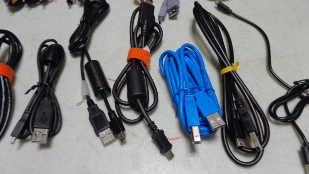 22 Different Cords for Different Items Games etc.