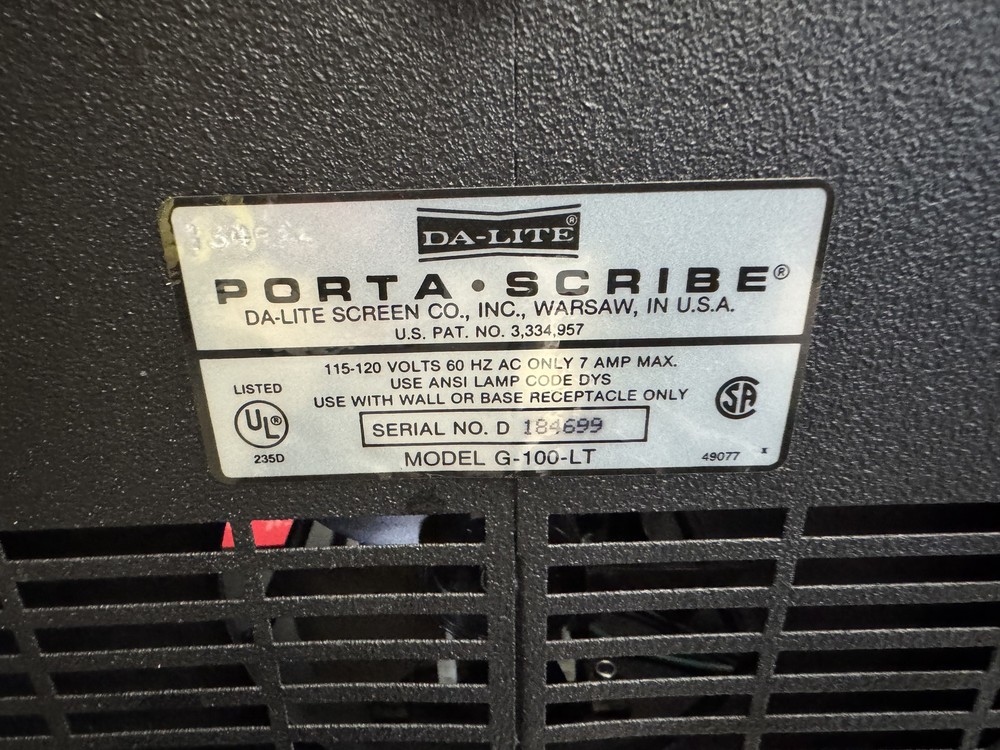 Da-Lite Porta-Scribe G-100-LT