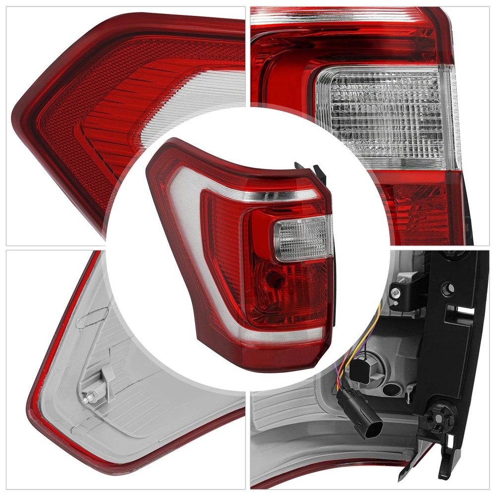 Halogen Tail Light Assembly for Ford Expedition 2018-2022 Left Driver Side