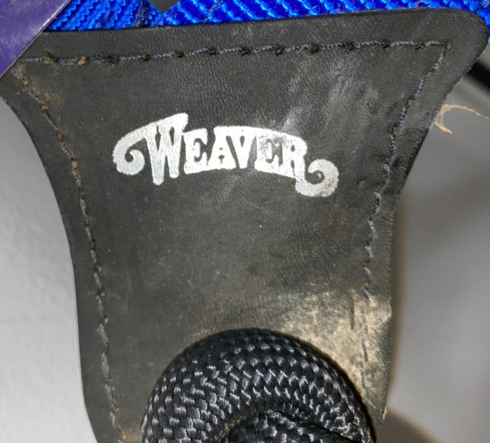 WEAVER STACY WESTFALL CATCH HALTER WITH LEAD BLUE