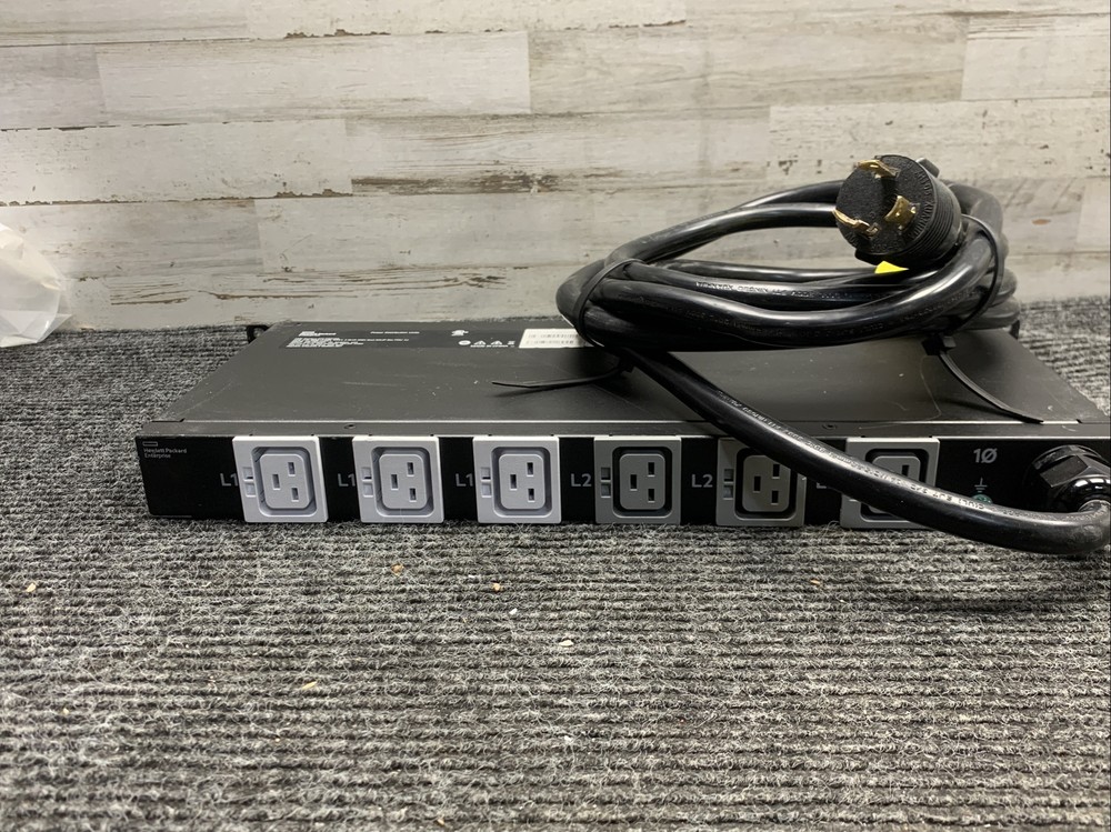 HPe P9Q39A 4.9KVA Basic PDU Input 6 Power Distribution unit