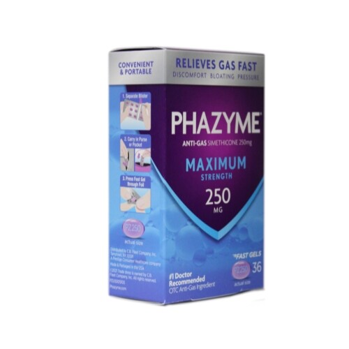 Phazyme Maximum Strength Softgels 36 Each