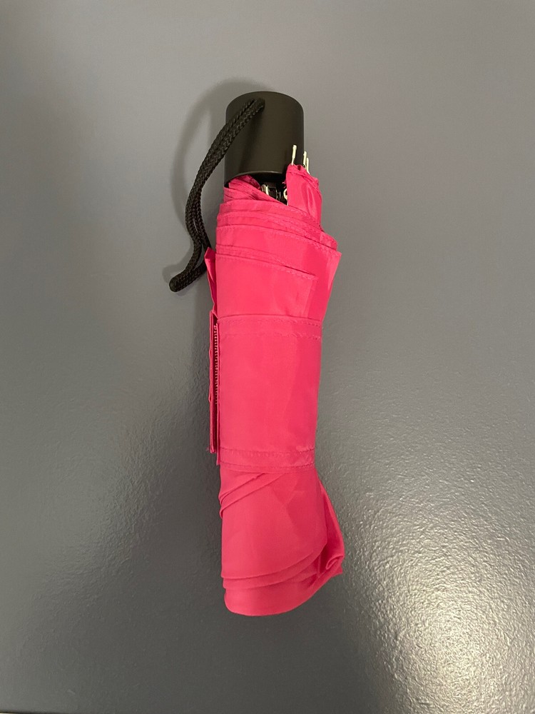 Totes Basic Manual Open Compact Umbrella (Pink)-e820