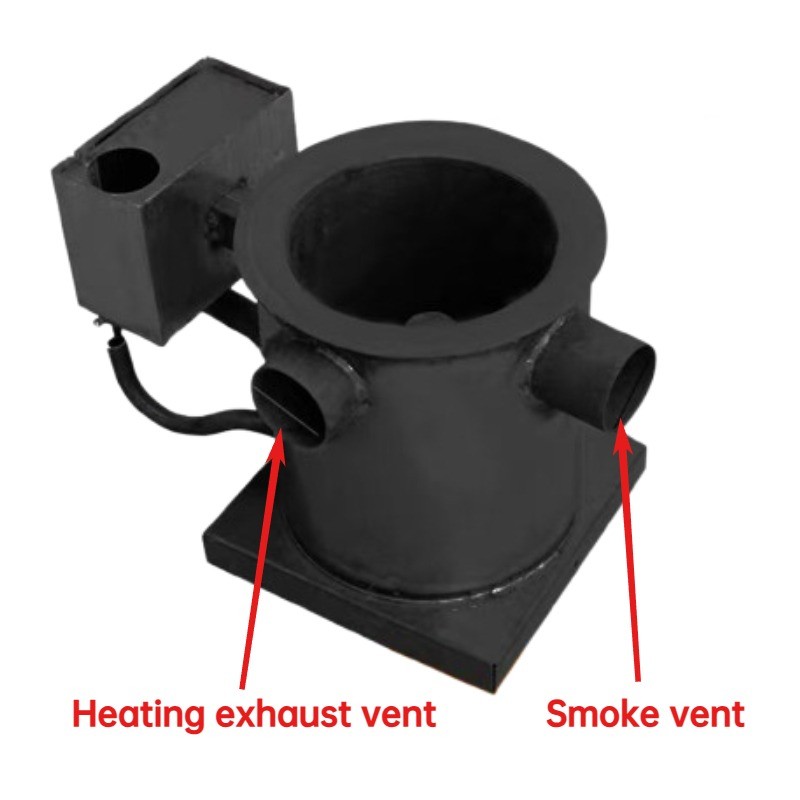 Outdoors Waste Oil Stove Oil Burner Cooking Heating Furnace Burning Tool Farm