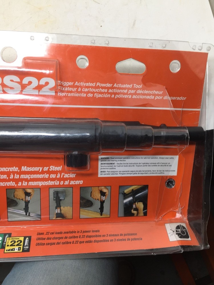 Ramset RS22 Trigger Activated Powder Actuated Tool (new)