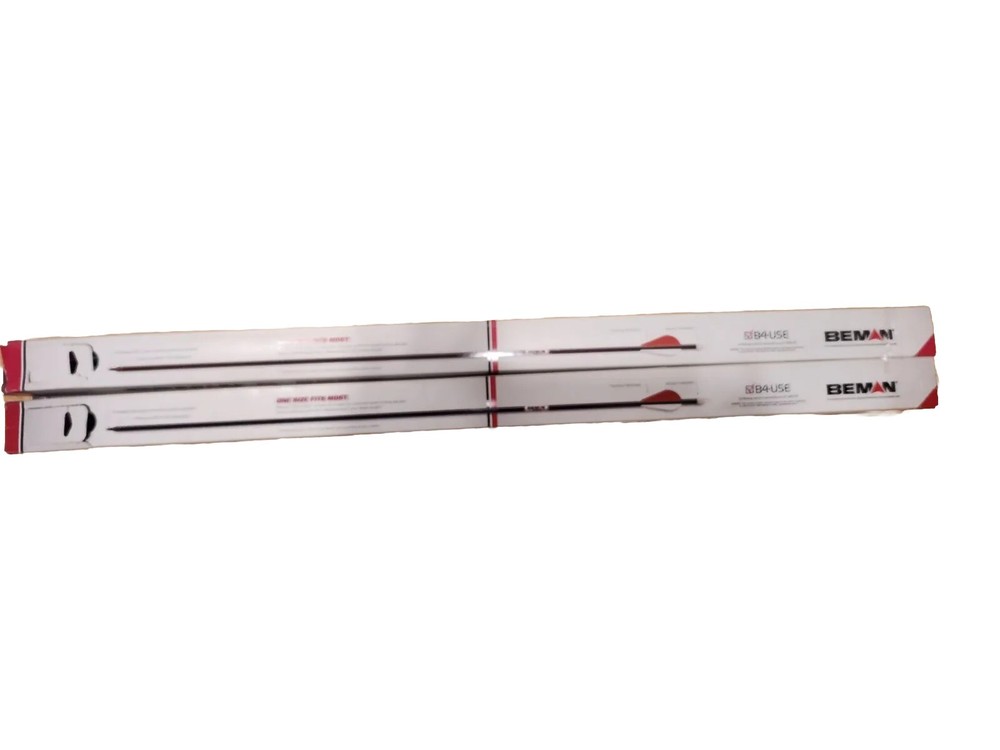 Beman White Box Arrows 4 Pack