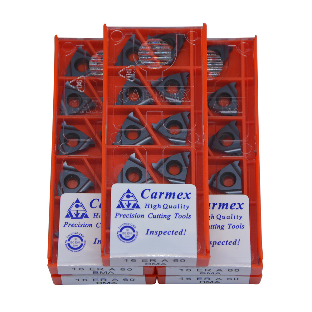 50pcs Carmex 16ER A60 BMA High quality Threading blade Carbide Inserts