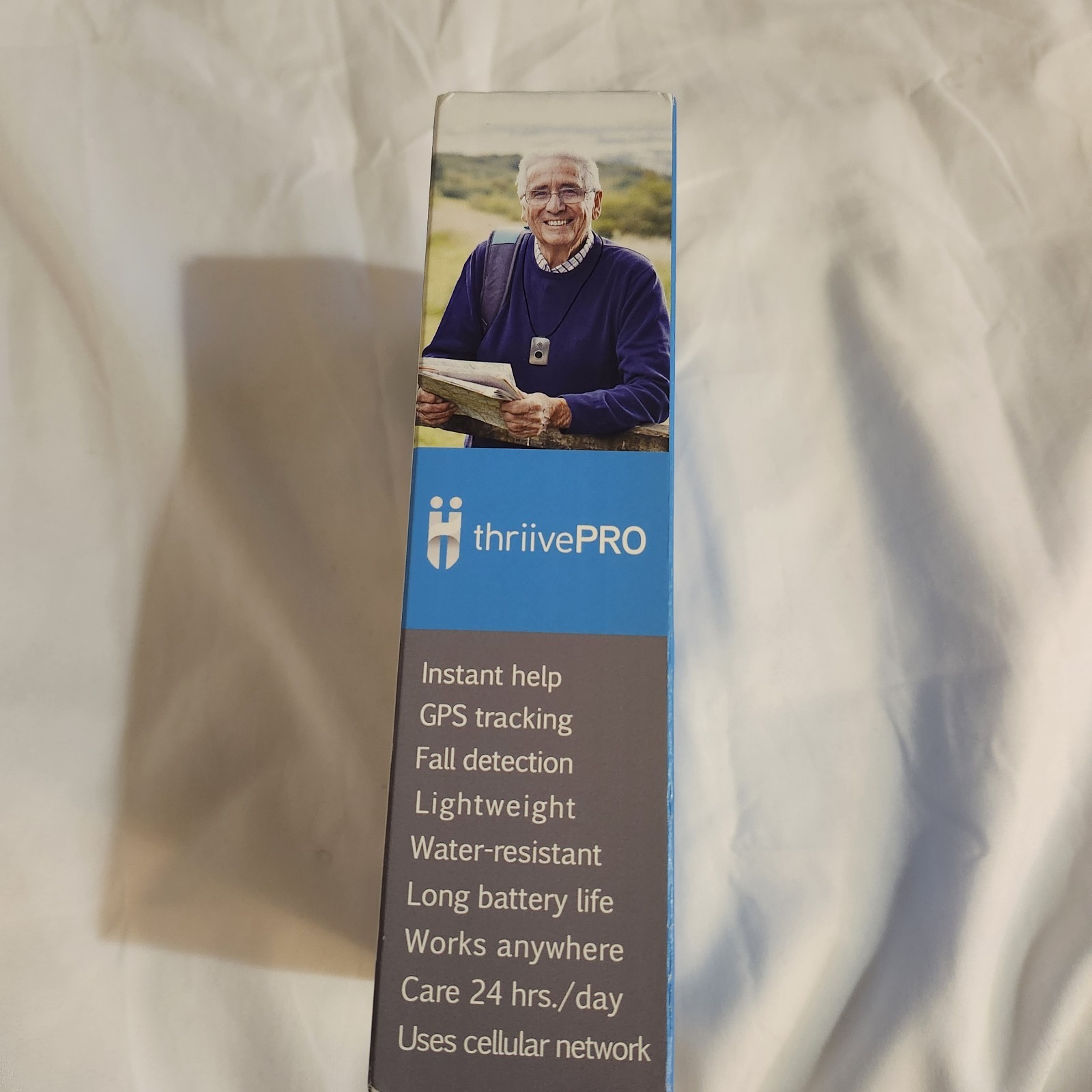 ThriivePRO Medical Alert 2.0 4G LTE GPS Fall Detection Emergency Device