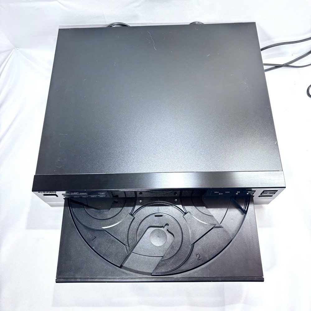 Sony CDP-C265 5 CD Compact Disc Changer Player (Tested Working No Remote)