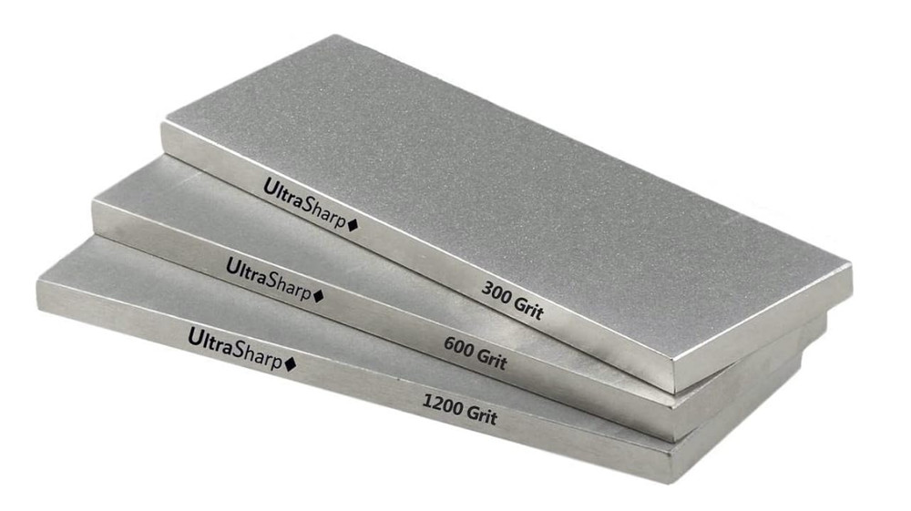 Ultra Sharp II Diamond Sharpening Stone Kit - Coarse/Medium/Extra Fine