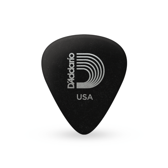 10 Duralin Guitar Picks Extra Heavy 1.5mm 1DBK7-10 D'Addario Planet Waves