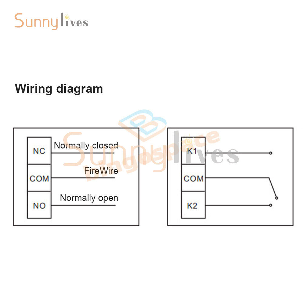 Digital Wall-hung Furnace Thermostat Temperature Controller Weekly Programmable