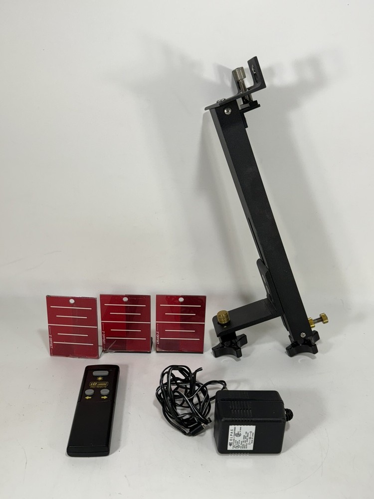 LCI 631-Pro Pro Series Automatic Rotating Laser Level Set in Hard Case - WORKING
