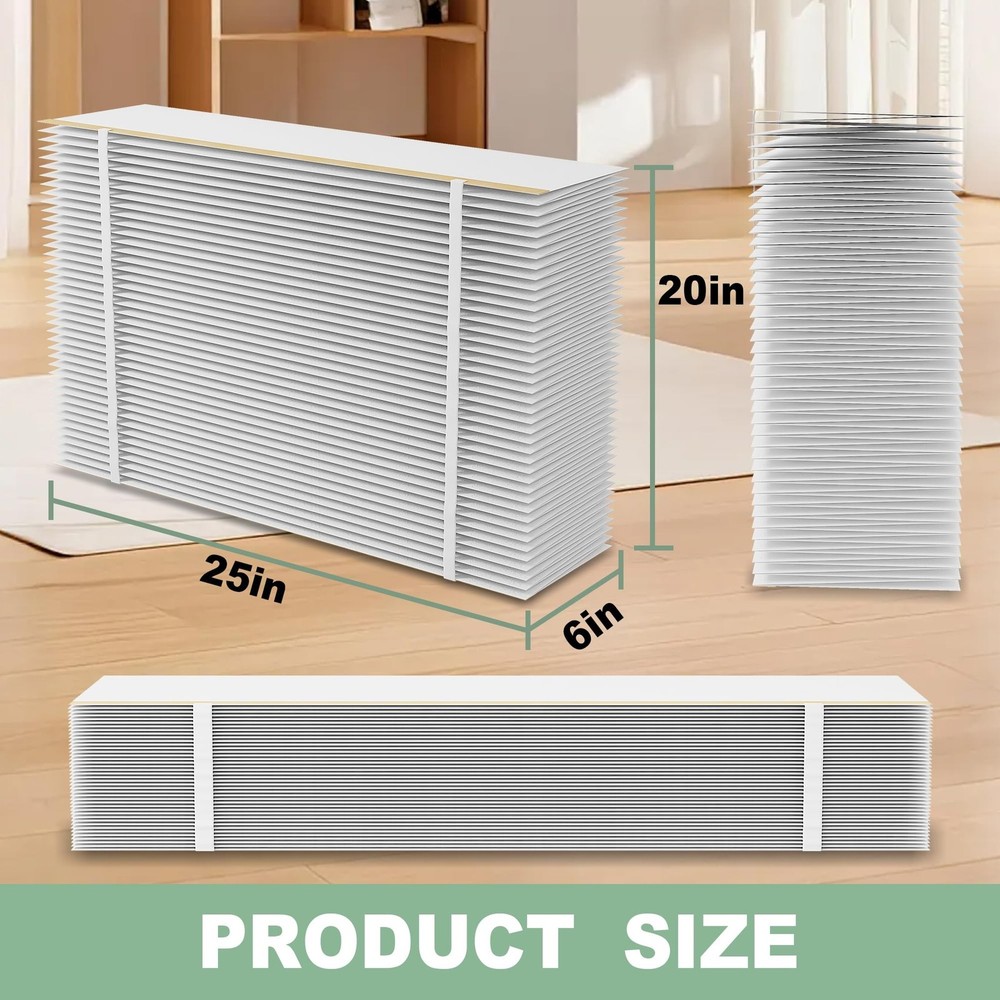 （2 Pack）201 Replacement Furnace Filter Compatible with A prilaire