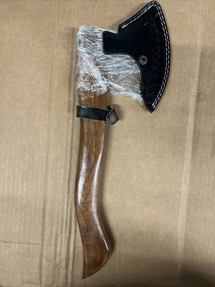 Custom Handmade Hatchet Axe for Camping, Hun.