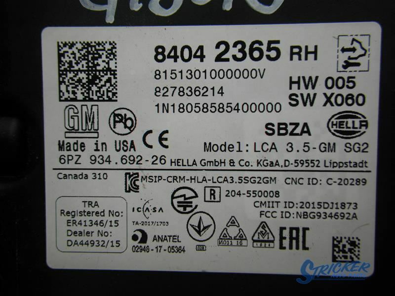 TRAVERSE 2018 Camera/Projector 1080647